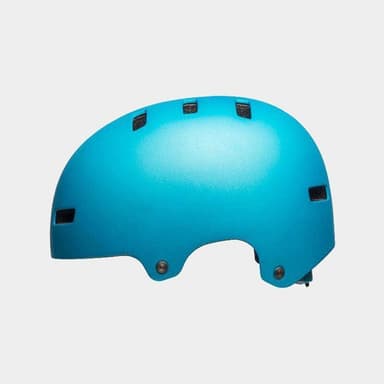 Bell Span Matte Bright Blue, Cykelhjälm Blå XS