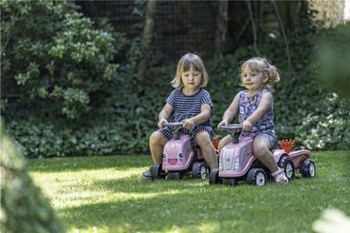 Falk Traktor m. trailer, kratta och skyffel Baby girl New Holland