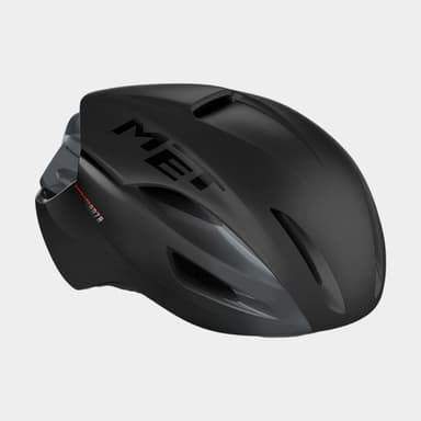 Met Manta MIPS Black/Matt Glossy, Cykelhjälm Svart Large
