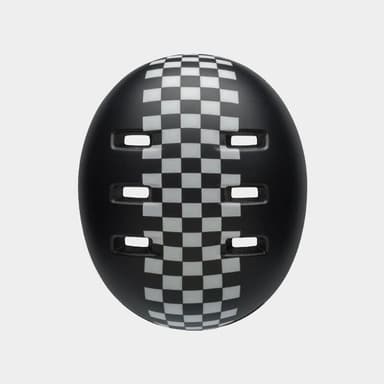 Bell Lil Ripper Matte Black/White Checkers, Cykelhjälm Svart Toddler