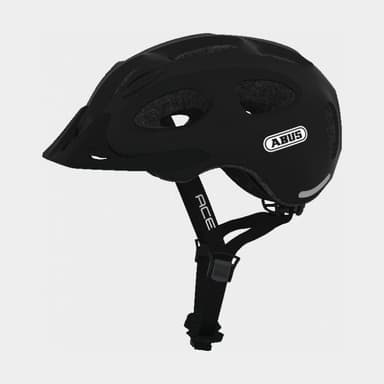 Abus Youn-I ACE Velvet Black, Cykelhjälm Svart Large