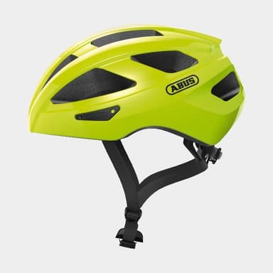 Abus Macator Signal Yellow, Cykelhjälm Gul Large
