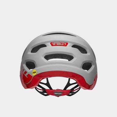 Bell 4Forty MIPS Matte/Gloss Dark Grey/Crimson, Cykelhjälm Grå S