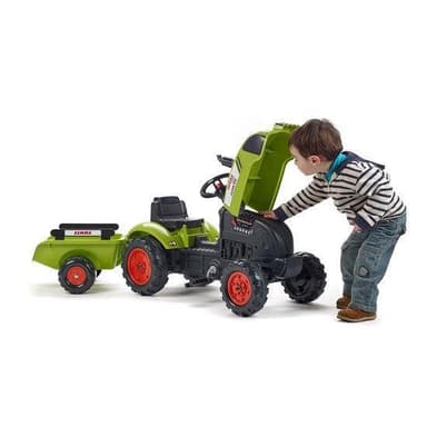 Falk Traktor med vagn Claas