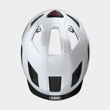 Abus Hyban 2.0 Polar White, Cykelhjälm Vit Large
