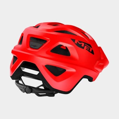 Met Echo Red/Matt, Cykelhjälm Röd M