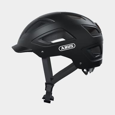 Abus Hyban 2.0 Velvet Black, Cykelhjälm Svart XL