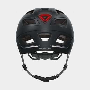 Abus Hyban 2.0 Velvet Black, Cykelhjälm Svart XL