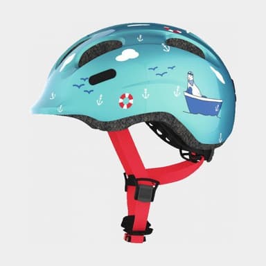 Abus Smiley 2.0 Turquoise Sailor, Cykelhjälm Blå S