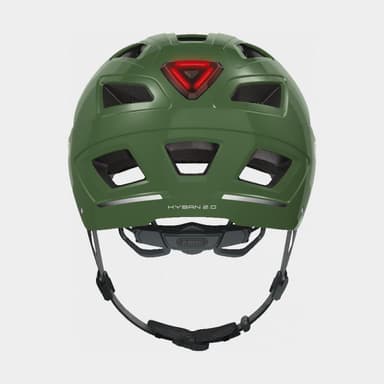 Abus Hyban 2.0 Jade Green, Cykelhjälm Grön Large