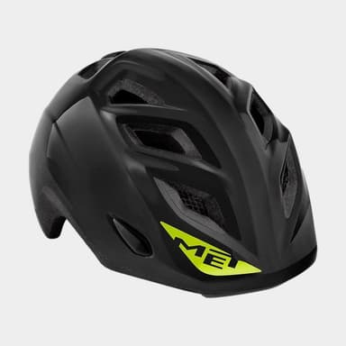 Met Elfo Black/Glossy, Cykelhjälm Svart Onesize