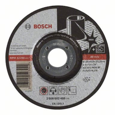 Skrubbskiva bockad 125 mm 22.23 mm Bosch Accessories