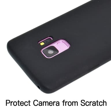 SKALO Samsung A8 (2018) Ultratunn TPU-Skal - Blå
