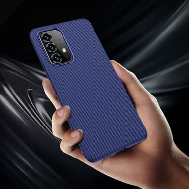 SKALO Samsung A53 5G Twill TPU skal - Blå
