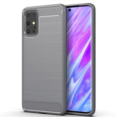 SKALO Samsung S20 Armor Carbon Stöttåligt TPU-skal - Blå