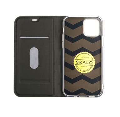 SKALO iPhone 12 Plånboksfodral Ultratunn design - Rosa