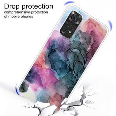 SKALO Xiaomi Redmi Note 11 Pro Marmor TPU-skal - Motiv 7