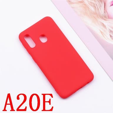 SKALO Samsung A20e Ultratunn TPU-Skal - Svart