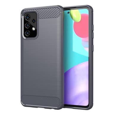 SKALO Samsung A52/A52s Armor Carbon Stöttåligt TPU-skal - Blå