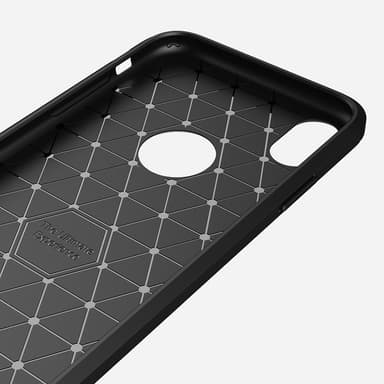 SKALO iPhone XR Armor Carbon Stöttåligt TPU-skal - Blå