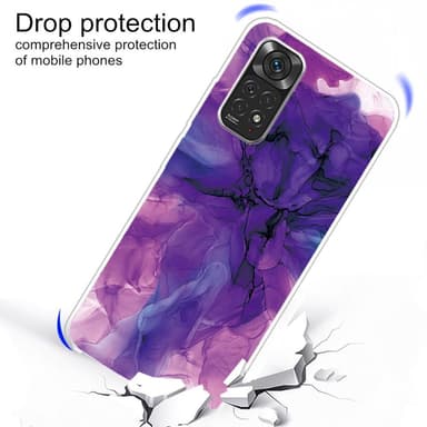 SKALO Xiaomi Redmi Note 11 Marmor TPU-skal - Motiv 5
