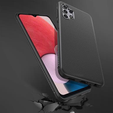 SKALO Samsung A13 4G Twill TPU skal - Svart