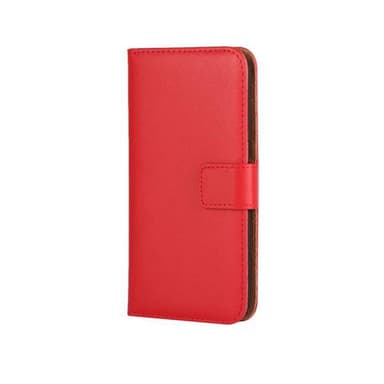 SKALO iPhone 11 Pro Max Plånboksfodral Äkta Skinn - Cerise