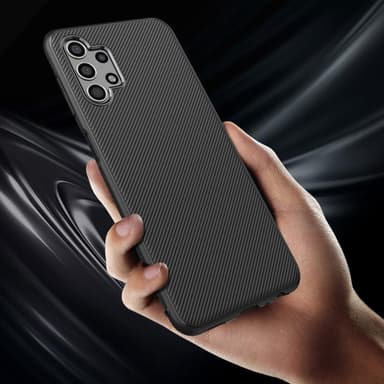 SKALO Samsung A13 4G Twill TPU skal - Svart