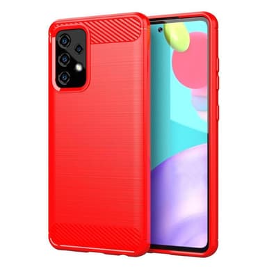 SKALO Samsung A52/A52s Armor Carbon Stöttåligt TPU-skal - Blå
