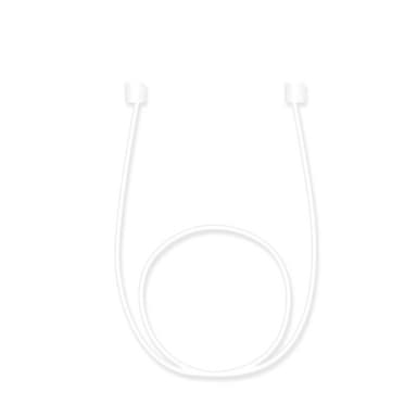 SKALO AirPods Anti-Tapp-snöre i silikon - Vit