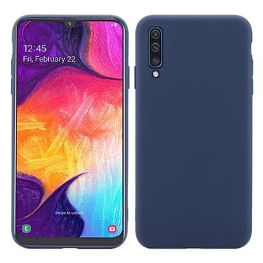 SKALO Samsung A70 Ultratunn TPU-Skal - Svart