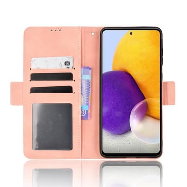 SKALO Samsung A53 5G 6-FACK Plånboksfodral - Rosa