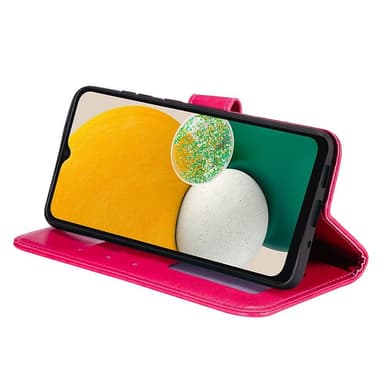 SKALO Samsung A13 4G Mandala Plånboksfodral - Cerise