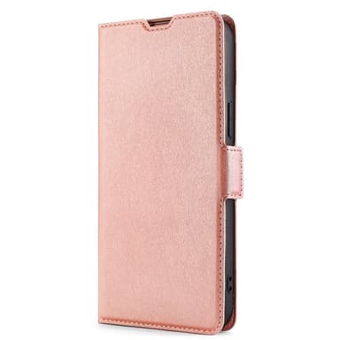 SKALO Samsung A13 4G Ultratunn Premium Plånboksfodral - Rosa