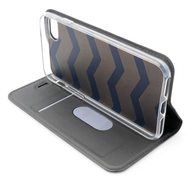 SKALO iPhone 7/8 Plånboksfodral Ultratunn design - Guld
