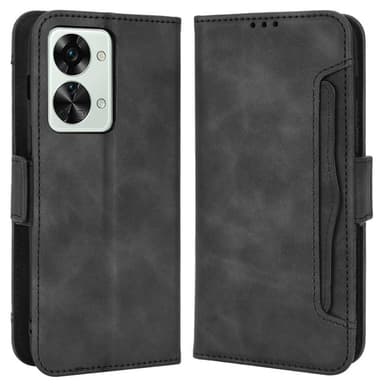 SKALO OnePlus Nord 2T 5G 6-FACK Plånboksfodral - Svart