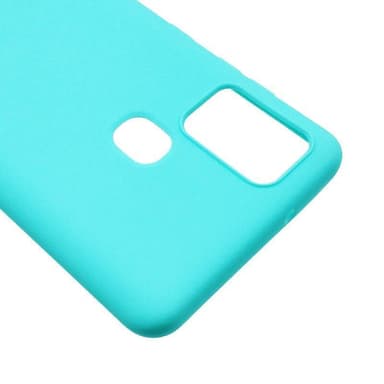 SKALO Samsung A21s Ultratunn TPU-Skal - Turkos
