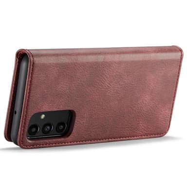DG MING Samsung A13 4G 2-i-1 Magnet Plånboksfodral - Röd