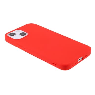 SKALO iPhone 13 Ultratunn TPU-Skal - Röd