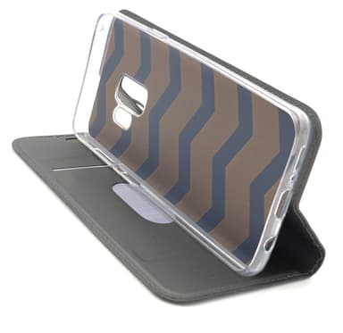 SKALO Samsung S9 Plånboksfodral Ultratunn design - Rosa
