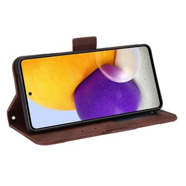 SKALO Samsung A53 5G 6-FACK Plånboksfodral - Brun