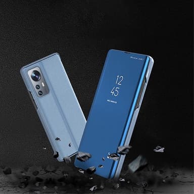 SKALO Xiaomi 12 Clear View Spegel fodral - Roséguld