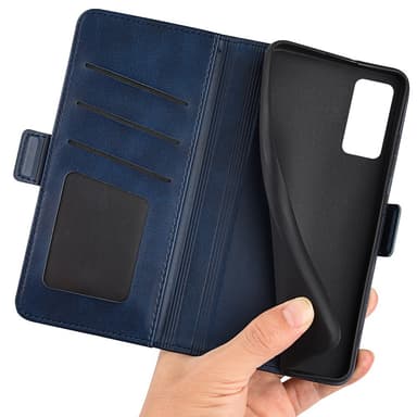 SKALO Xiaomi 12 Pro Premium Plånboksfodral - Blå