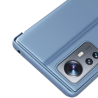 SKALO Xiaomi 12 Pro Clear View Spegel fodral - Guld