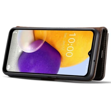 DG MING Samsung A13 4G 2-i-1 Magnet Plånboksfodral - Grå
