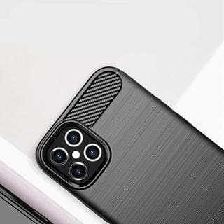 SKALO iPhone 12 Mini Armor Carbon Stöttåligt TPU-skal - Grå
