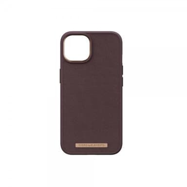 Njord by Elements iPhone 14 Skal Genuine Leather Case Brun