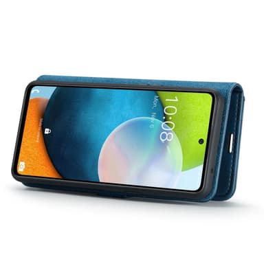 DG MING Samsung A53 5G 2-i-1 Magnet Plånboksfodral - Blå