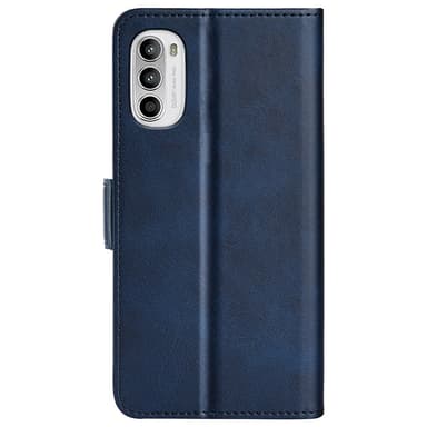 SKALO Motorola Moto G52 Premium Plånboksfodral - Blå