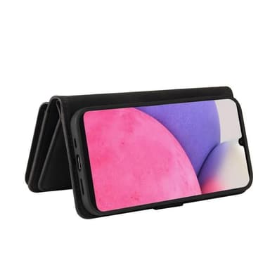 SKALO Samsung A33 5G Big Wallet 17-FACK Plånboksfodral - Svart